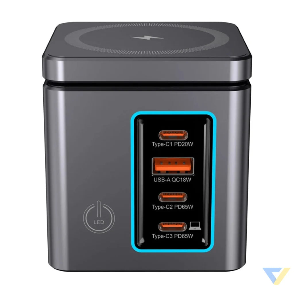 Blitzwolf BW-i113 GaN USB-A 3xUSB-C 105W mains charger mains chargers
