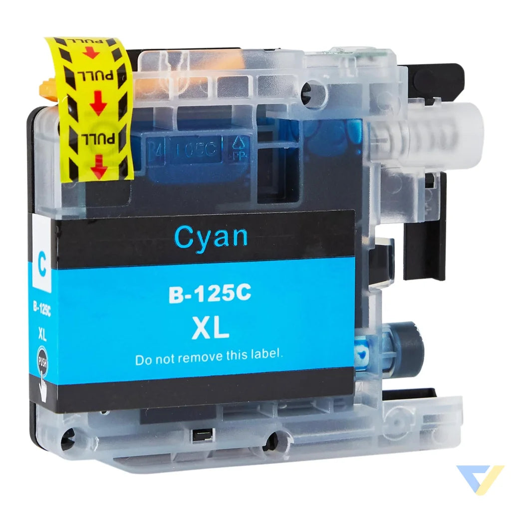 Ink for Brother | LC125XLC | cyan | 15 ml | bulk