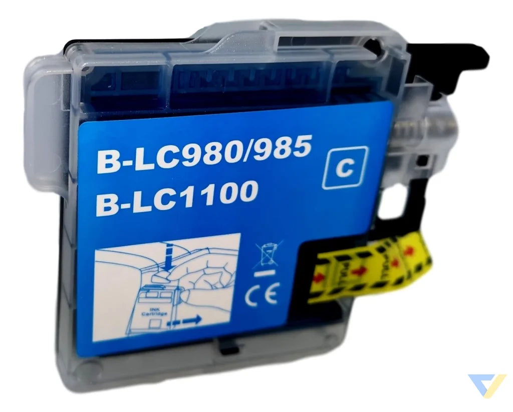 Ink for Brother | LC980C / LC985C / LC1100C | cyan | 12 ml | bulk