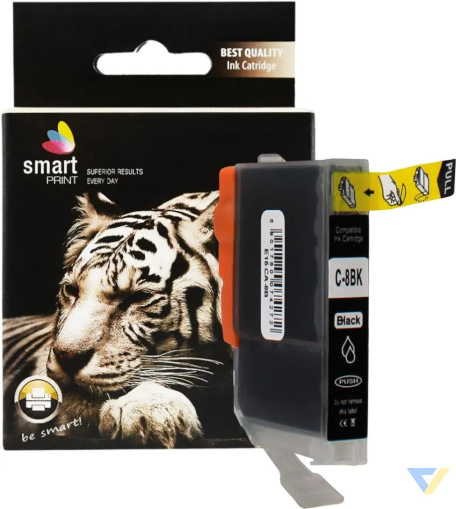 Ink for Canon | 0620B / CLI8BK | black | 14 ml | Smart Print