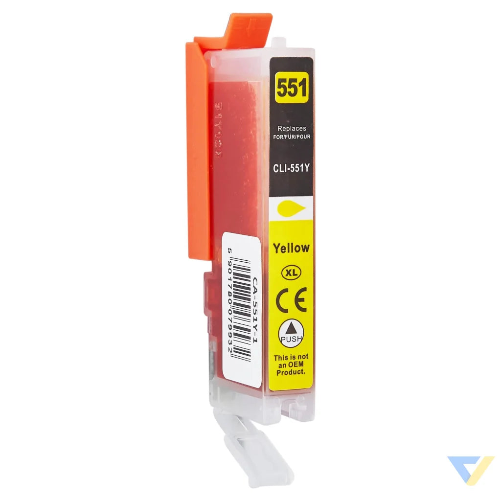 Ink for Canon | 6511B001 / CLI551Y | yellow | 12 ml | bulk