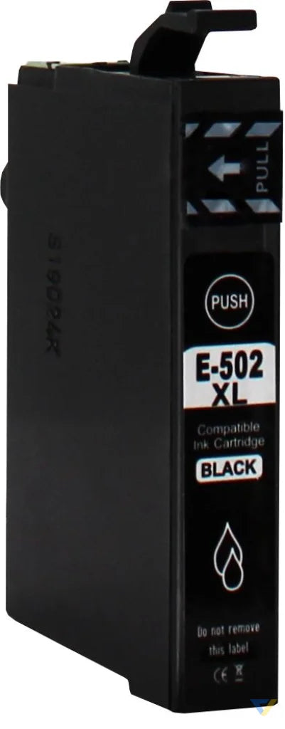 Ink for Epson | C13T02W14010 / 502XL | black | 13 ml | bulk