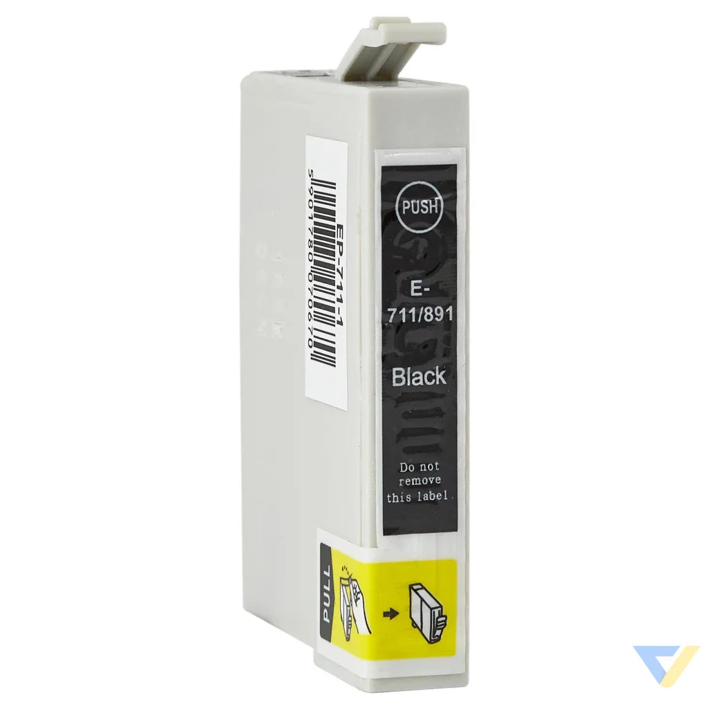 Ink for Epson | C13T07114011 / T0711 | black | 15 ml | bulk