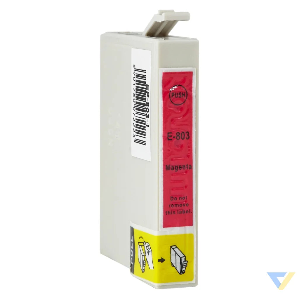 Ink for Epson | C13T08034010 / T0803 | magenta | 14 ml | bulk