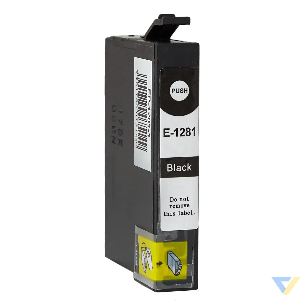 Ink for Epson | C13T12814011 / T1281 | black | 12 ml | bulk