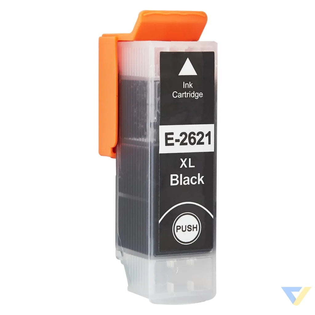 Ink for Epson | C13T26214010 / T2621 | black | 22 ml | bulk