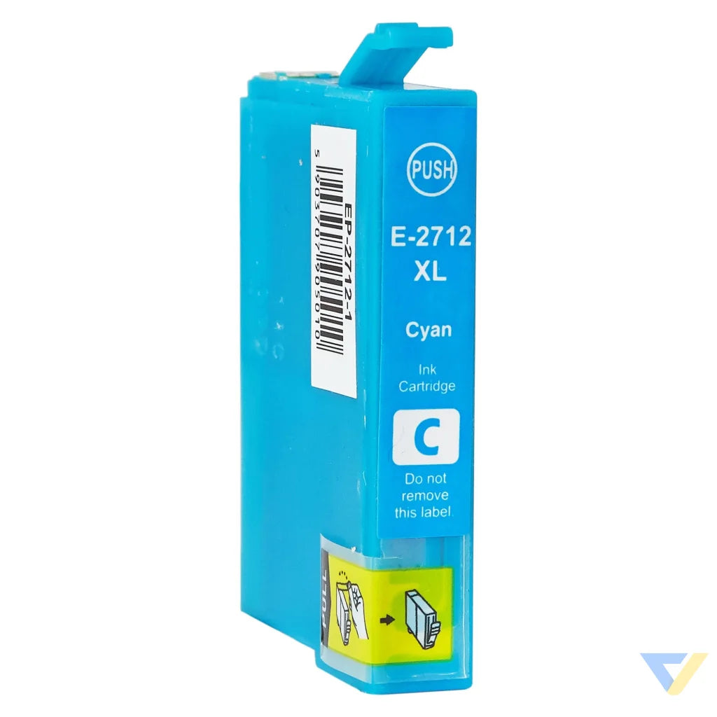 Ink for Epson | C13T27124010 / T2712 | cyan | 15 ml | bulk