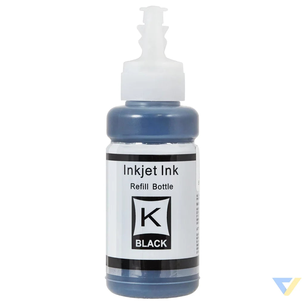 Ink for Epson | C13T66414A / T6641 | black | 70 ml | bulk
