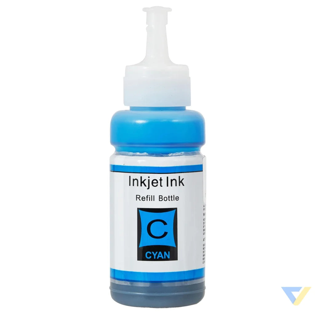 Ink for Epson | C13T66424A / T6642 | cyan | 70 ml | bulk