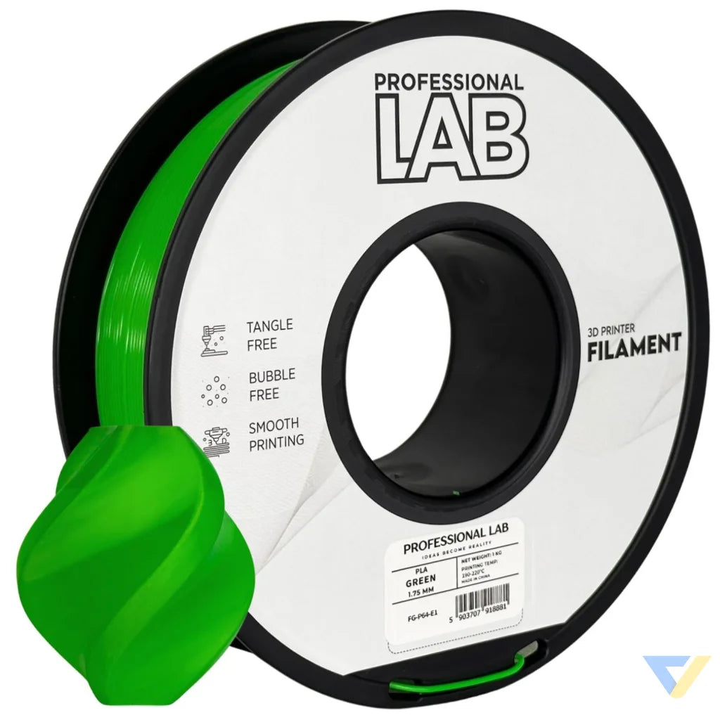 PLA is a basic and user-friendly filament, perfect for beginners. It prints easily, has good layer adhesion, and low warping.
