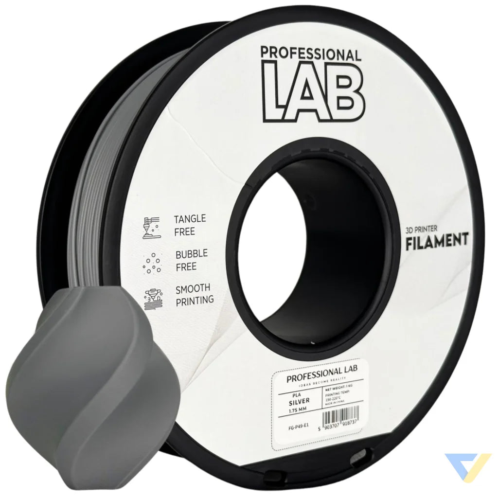 PLA is a basic and user-friendly filament, perfect for beginners. It prints easily, has good layer adhesion, and low warping.