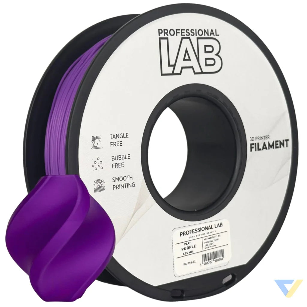 PLA+ is an enhanced version of standard PLA – more durable, less brittle, and more resistant to cracking while still maintaining easy printability.