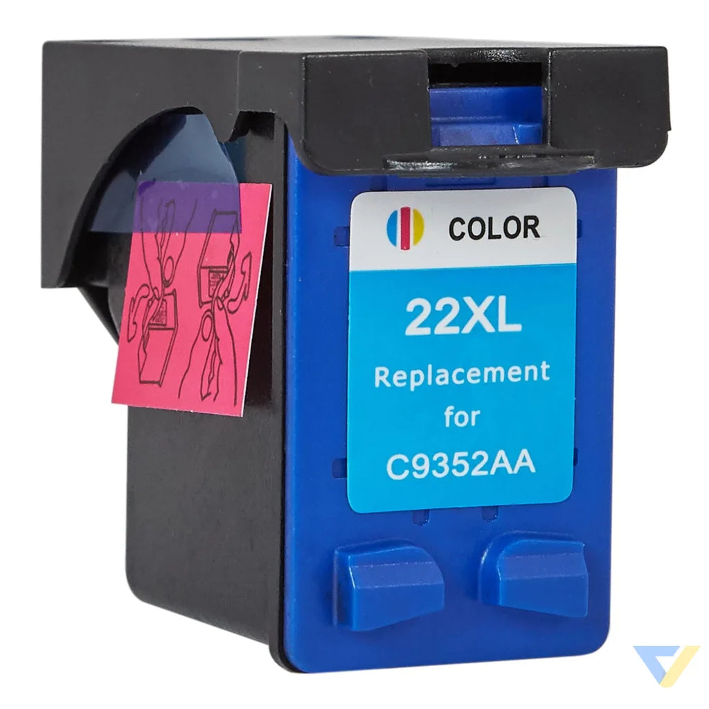 Printhead for HP | C9352CE / 22XL | rem. | multicolor | 18 ml | bulk