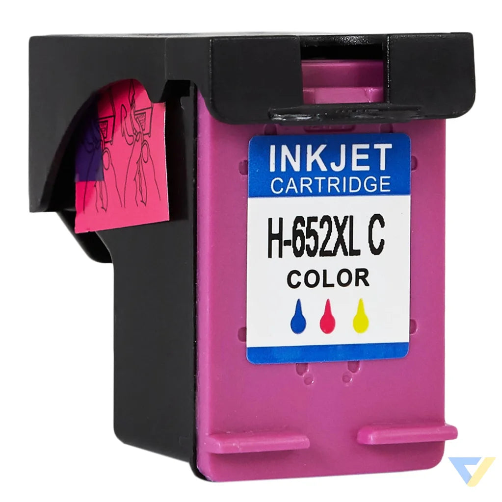 Printhead for HP | F6V24AE | rem. | multicolor | 18 ml | bulk | show ink level