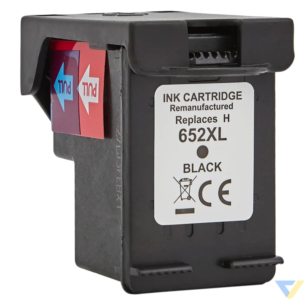 Printhead for HP | F6V25AE | rem. | black | 20 ml | bulk | show ink level
