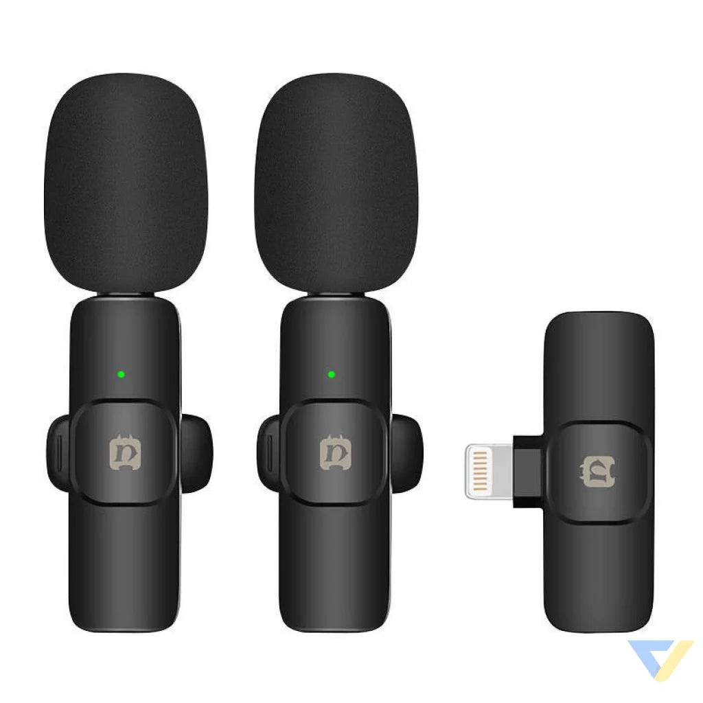 Puluz PU3150B Lavalier Wireless Microphone Lightning Type. Lavalier
