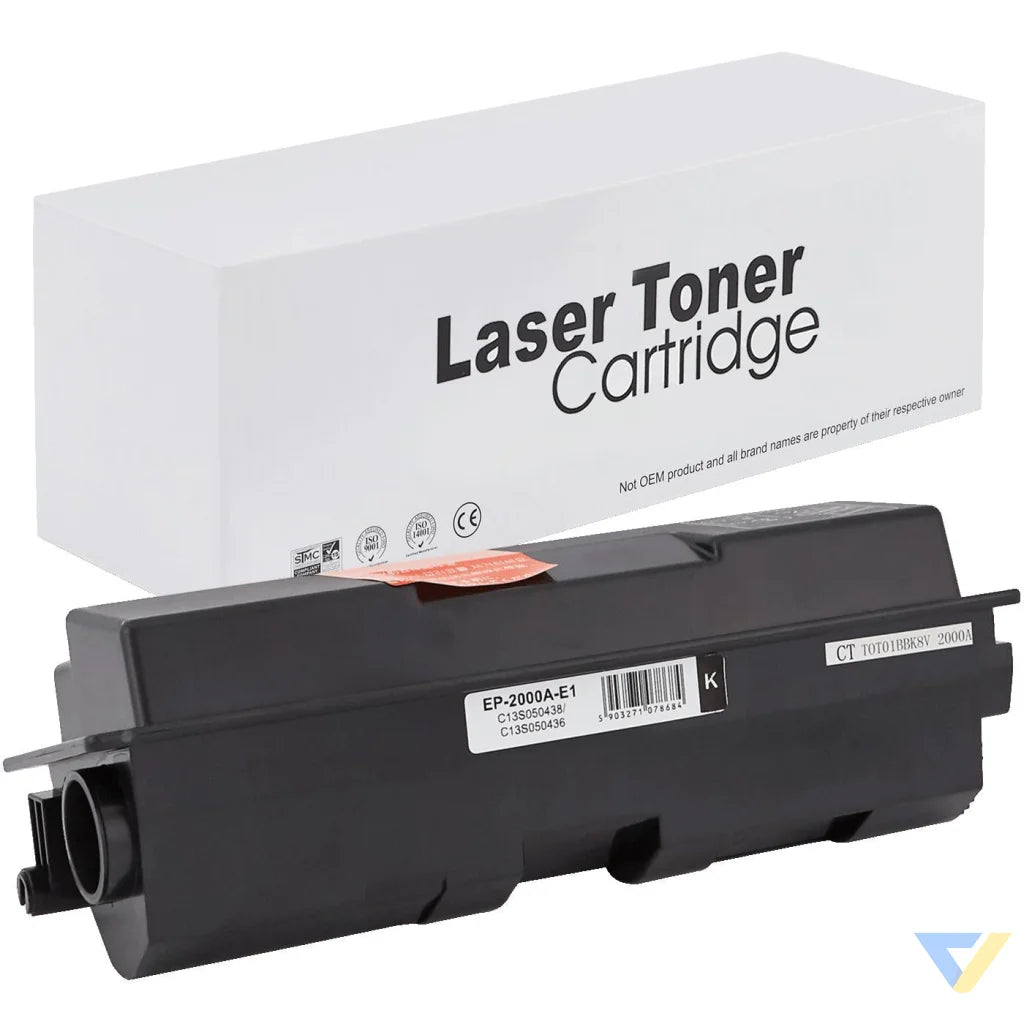 Toner for Epson | C13S050438 / C13S050436 | black | 3500 pag. | neutral box
