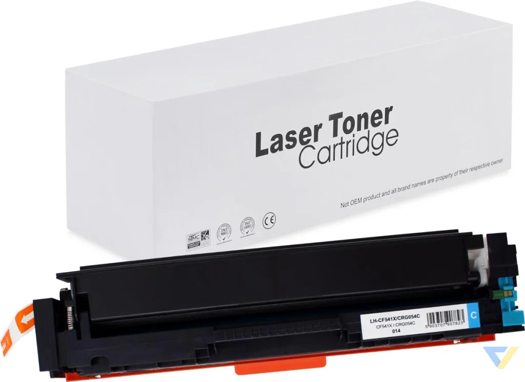 Toner for HP / Canon | CF541X / CRG054C | cyan | 2500 pag. | neutral box