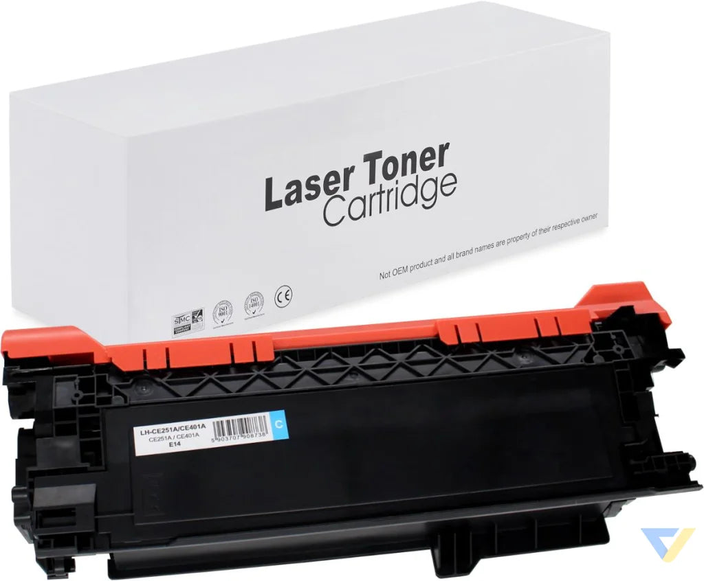Toner for HP | CE251A / CE401A | cyan | 6000 pag. | neutral box