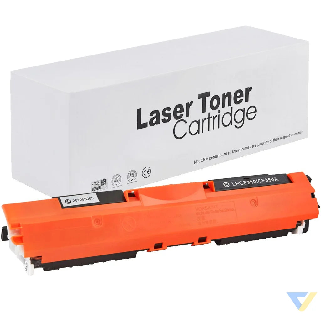 Toner for HP | CE310A / CF350A | black | 1300 pag. | neutral box