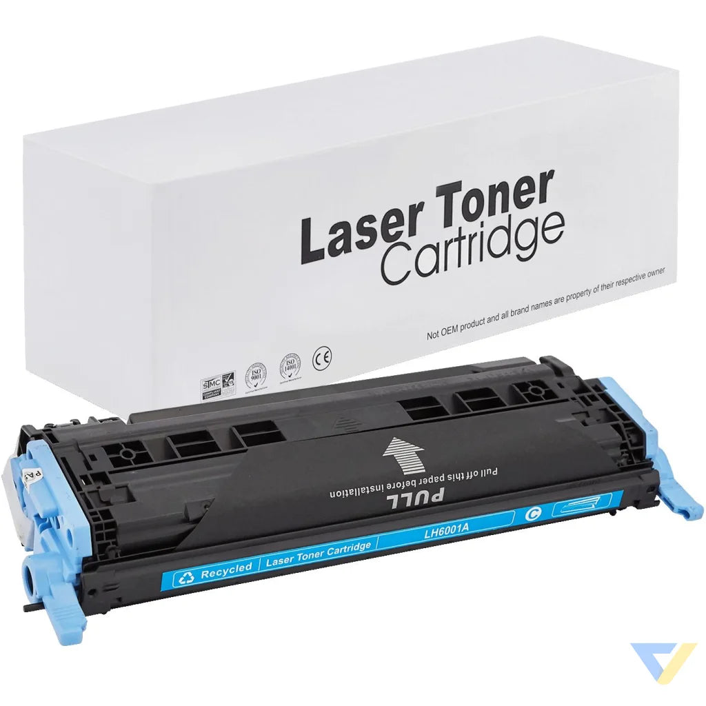 Toner for HP | Q6001A | rem. | cyan | 2000 pag. | neutral box