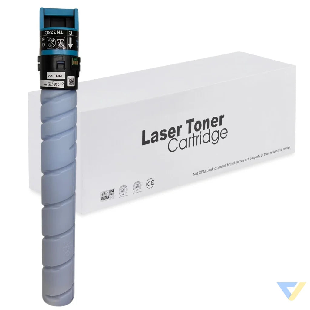 Toner for Konica Minolta | TN328C | cyan | 25000 pag. | neutral box