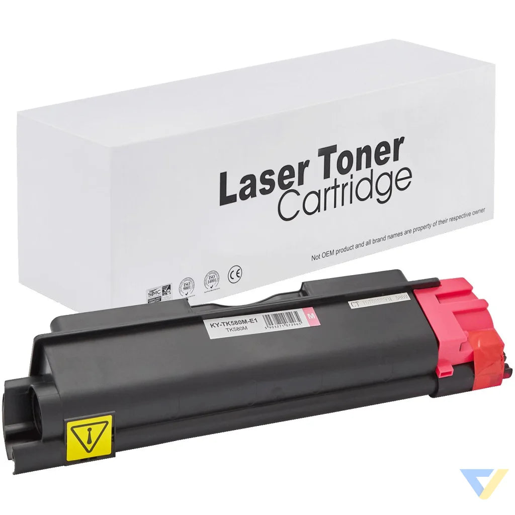 Toner for Kyocera | TK580M | magenta | 2800 pag. | neutral box