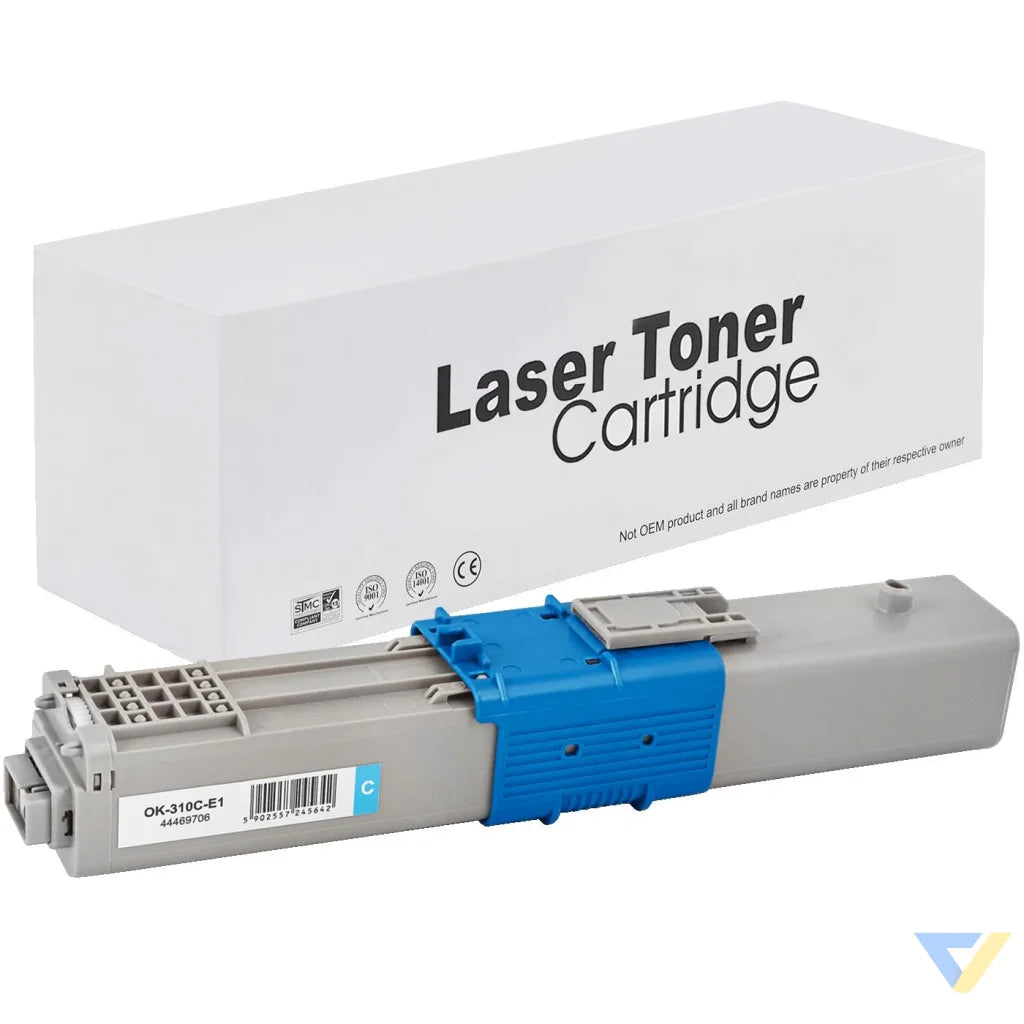 Toner for Oki | 44469706 | cyan | 2000 pag. | neutral box