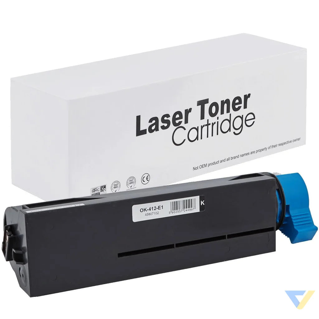 Toner for Oki | 45807102 | black | 3000 pag. | neutral box