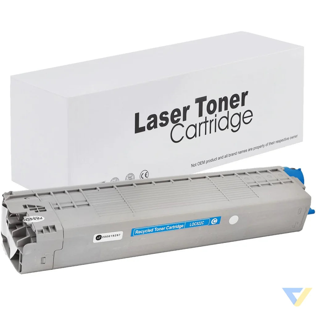 Toner for Oki | 45862840 | rem. | black | 7000 pag. | neutral box