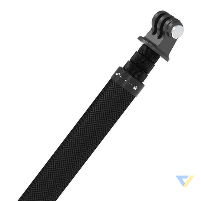1.16m long Telesin carbon fiber selfie stick for sports cameras Booms and selfie sticks