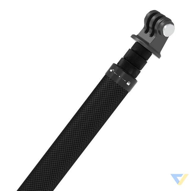 1.16m long Telesin carbon fiber selfie stick for sports cameras Booms and selfie sticks