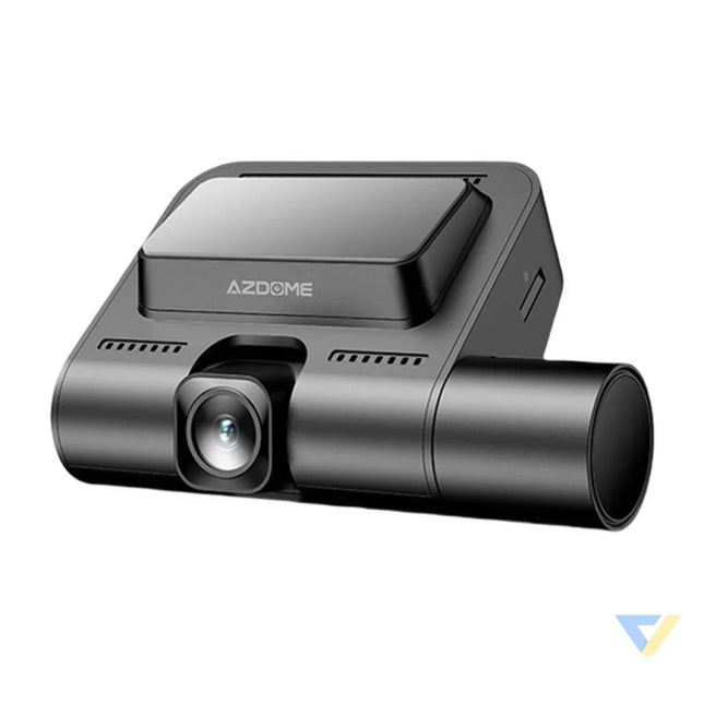 1080p front camera 1080p indoor camera and VGA rear camera Azdome V600 3CH G sensor Video recorders