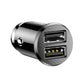 Biladapter Baseus Grain 2x USB 5V 3.1A (svart)