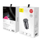 Biladapter Baseus Grain 2x USB 5V 3.1A (svart)