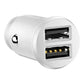 Baseus Grain Car Charger 2x USB 5V 3.1A (white)