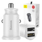 Baseus Grain Car Charger 2x USB 5V 3.1A (white)