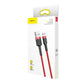 Micro USB Baseus Cafule 1.5A 2m (red)