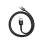 Baseus Cafule-kabel USB-C 3A 1m (Grå+Svart)
