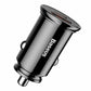 Bil-laddare Baseus Circular PD QC4.0+ 5A 30W (svart)