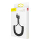 Baseus Spring-loaded cable Lightning 1m 2A (black)