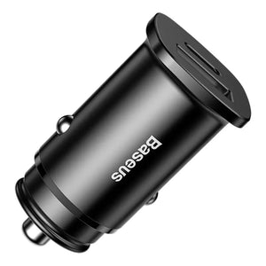Bil-laddare Baseus Square PPS QC4.0 / PD3.0 5A 30W (svart)