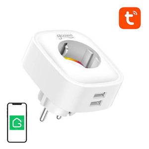 Išmanusis lizdas WiFi Gosund SP112 2xUSB, 16A, Tuya