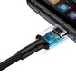 Baseus Cafule USB-C kaabel Huawei SuperCharge, QC 3.0, 5A 1m (must+hall)