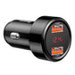 Ładowarka samochodowa Baseus Magic 2x USB QC 3.0 45W (czarna)