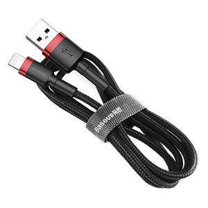 Baseus Cafule USB Lightning Cable 2.4A 1m (Red+Black)