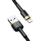 Baseus Cafule kaabel USB Lightning 2.4A 1m (kuldne+musta)