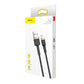 Baseus Cafule kaabel USB Lightning 2.4A 1m (kuldne+musta)