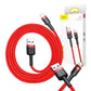 Baseus Cafule kaabel USB Lightning 1,5A 2m (punane)