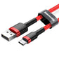 Baseus Cafule USB-C kaabel 2A 3m (punane)